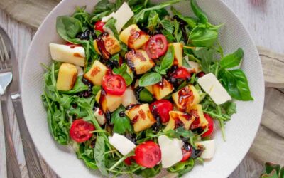 Tomate Mozzarella Salat | kalorienarm, lecker, gesund