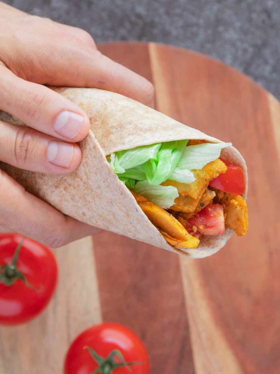 Vegetarische Wraps - Rezepte Suchen