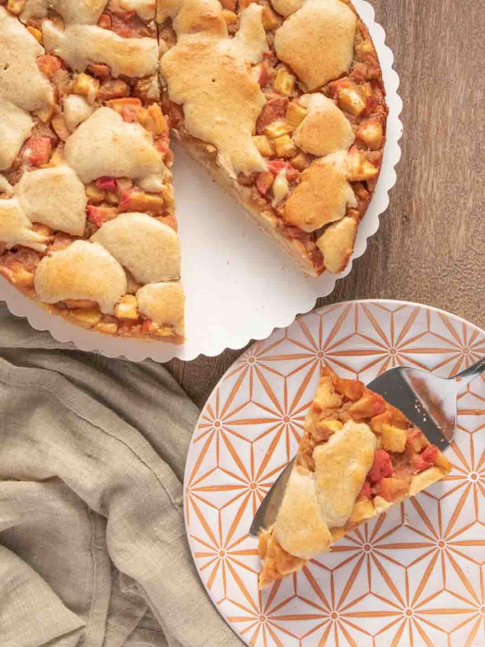 Gesunder Apfelkuchen (kalorienarm)