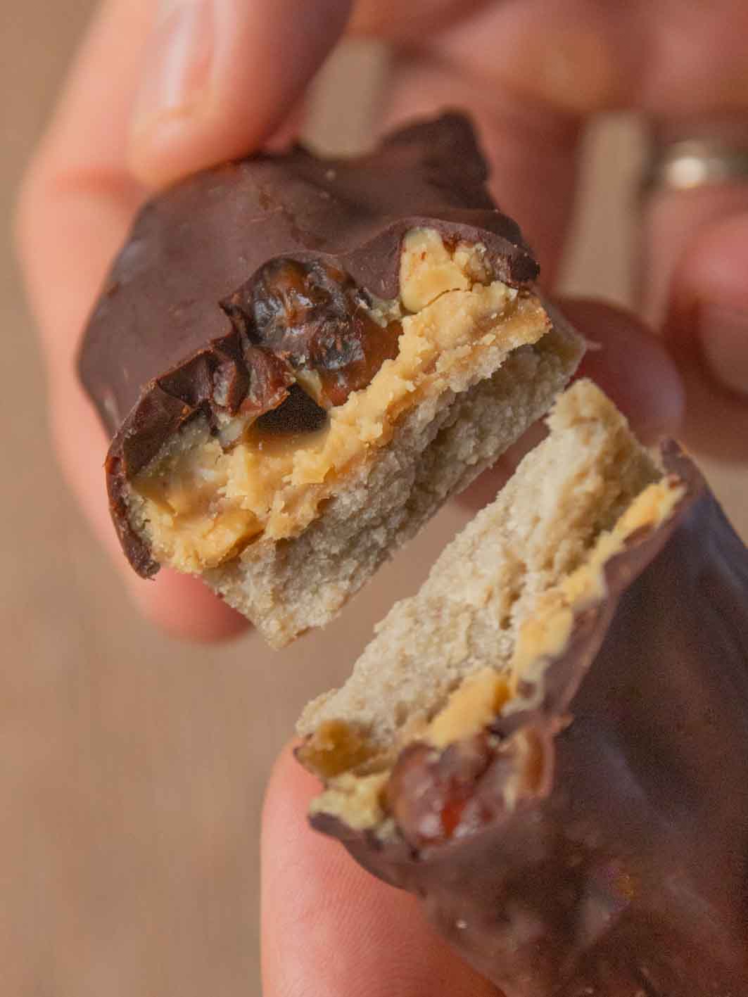 Essen zum Mitnehmen - Gesunde Snickers