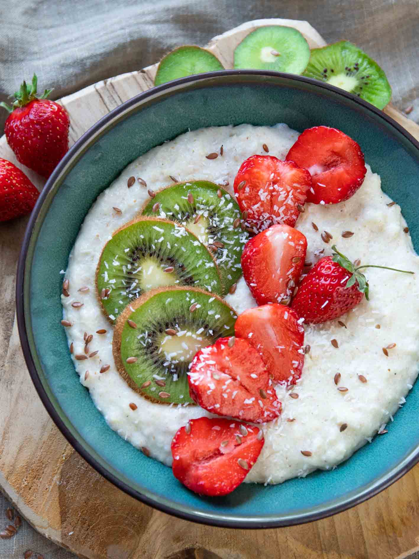 eiweißreiche Rezepte - Grießbrei kalorienarm und vegetarisch