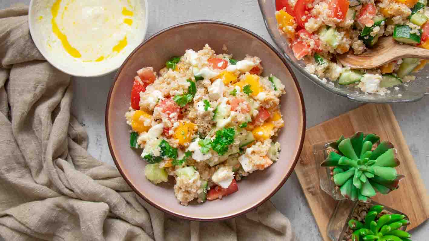 Quinoasalat mit Mango und Feta-6 Quinoasalat mit Mango und Feta