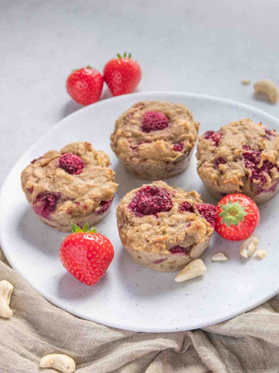 Bananenmuffins ohne Zucker