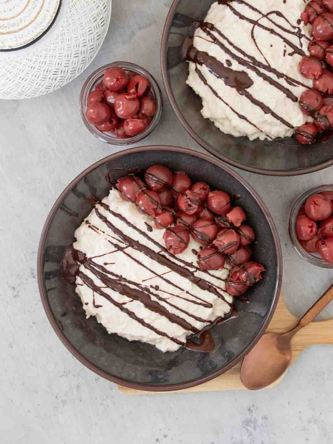 Reispudding mit 40 g Protein zum Abnehmen